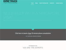 Tablet Screenshot of expattouch.com